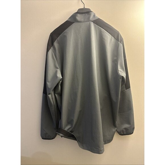 Calloway Golf Men's XL Jacket Full Zip Gray Black Zipped Pockets - Picture 10 of 11